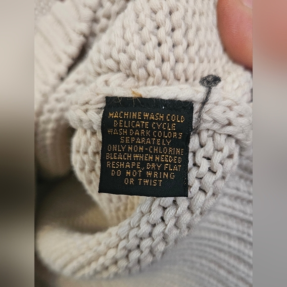 Eddie Bauer sz XL Unisex Argyle Pattern 100% Cotton V Neck Sleeveless Sweater - Picture 6 of 6